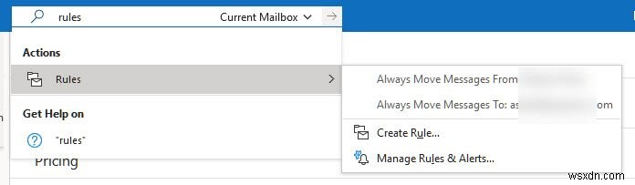 Microsoft Outlook에서 특정 연락처만 알림 받도록 설정하는 방법