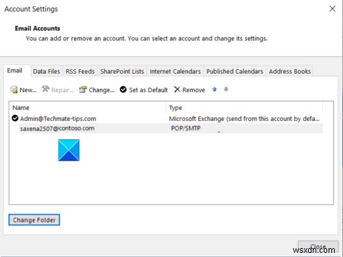 OneDrive에서 Outlook .pst 데이터 파일 삭제하는 방법