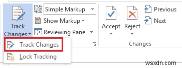 Microsoft Word에서 변경 내용과 주석을 추적하는 방법