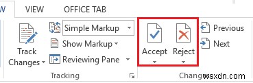 Microsoft Word에서 변경 내용과 주석을 추적하는 방법