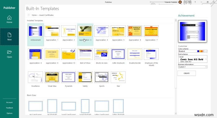 Microsoft Publisher로 인증서 만드는 방법: 단계별 완벽 가이드