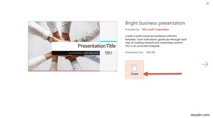 PowerPoint에서 온라인 템플릿 및 테마 검색하는 방법