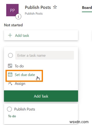 Microsoft Planner에서 작업 진행률 설정 및 업데이트하는 방법