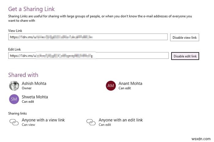 Microsoft OneNote 노트북을 온라인으로 공유하는 방법
