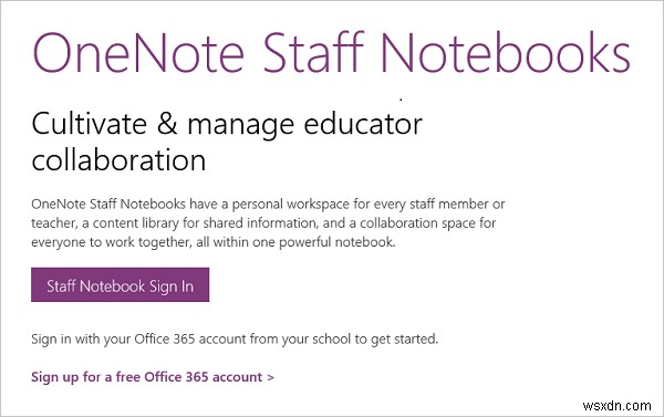 교사와 교육 담당자를 위한 OneNote 교직원 노트북 만들기 가이드