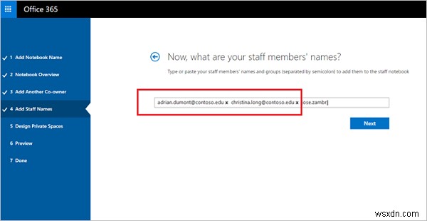 교사와 교육 담당자를 위한 OneNote 교직원 노트북 만들기 가이드
