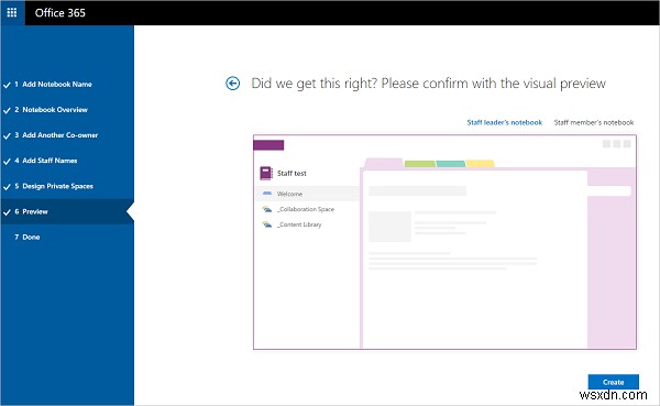 교사와 교육 담당자를 위한 OneNote 교직원 노트북 만들기 가이드