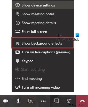Microsoft Teams에서 사용자 지정 배경화면 설정하는 방법