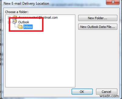 Outlook 여러 계정의 받은 편지함 하나로 통합하는 방법