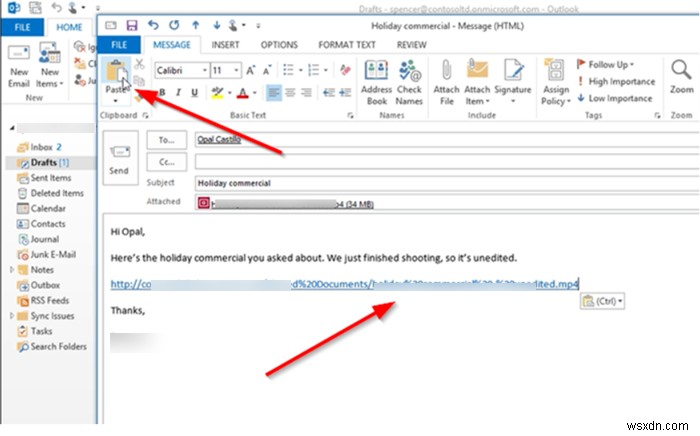 Microsoft Outlook 보낼 편지함에 걸린 이메일 전송하는 방법