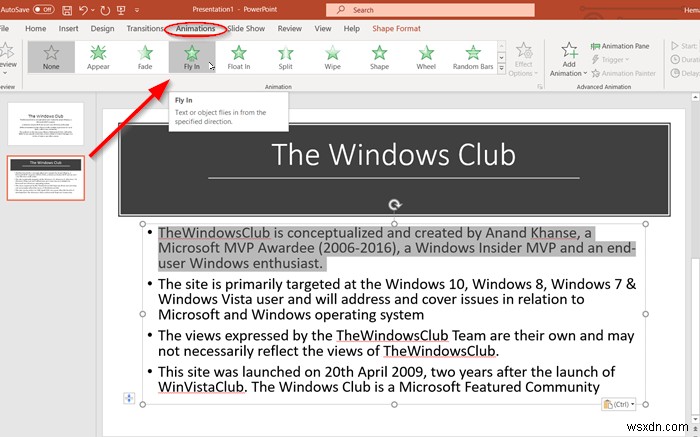 PowerPoint(파워포인트)에서 텍스트를 흐리게 표시하는 방법