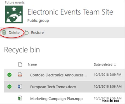 클래식 SharePoint 페이지 만들기, 편집하기, 삭제하는 방법