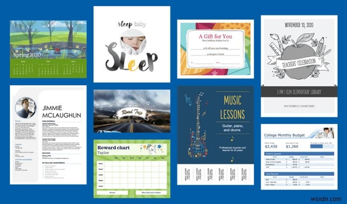 마이크로소프트 무료 템플릿 다운로드 – Word, Excel, PowerPoint, Access, Visio