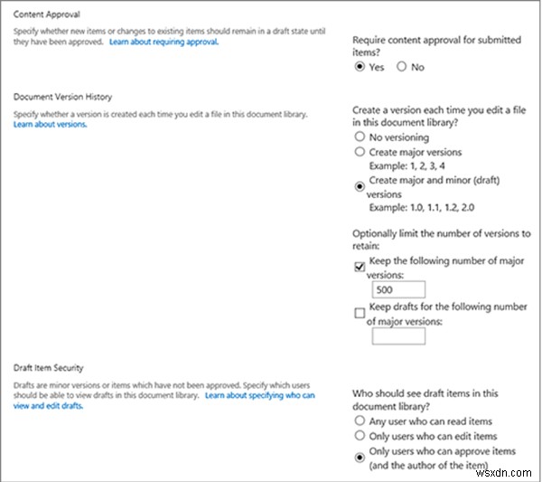 SharePoint 라이브러리·목록 버전 관리(Versioning) 활성화 방법 완벽 가이드