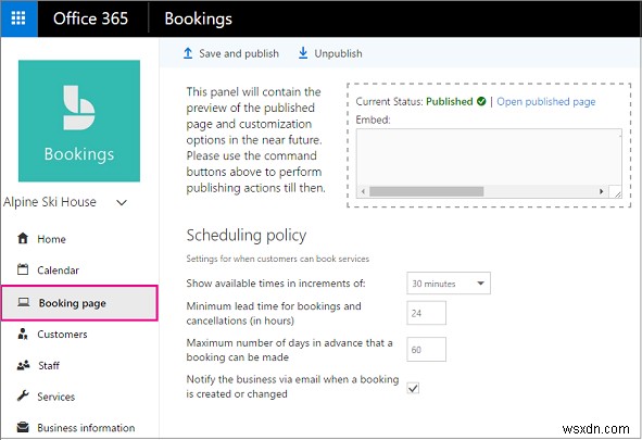Microsoft Bookings와 페이스북 페이지를 연결하는 방법 – 단계별 가이드