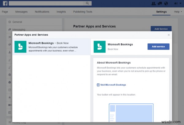 Microsoft Bookings와 페이스북 페이지를 연결하는 방법 – 단계별 가이드
