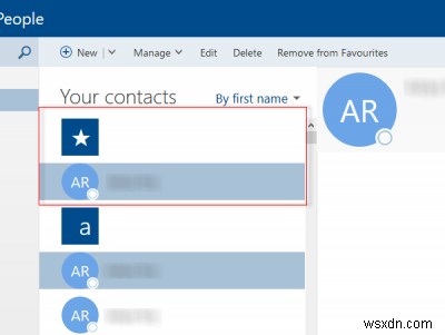 Outlook People 웹 앱으로 연락처를 스마트하게 관리하는 8가지 팁