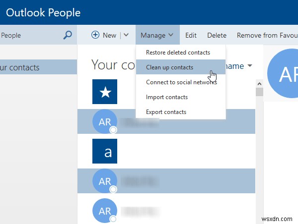 Outlook People 웹 앱으로 연락처를 스마트하게 관리하는 8가지 팁