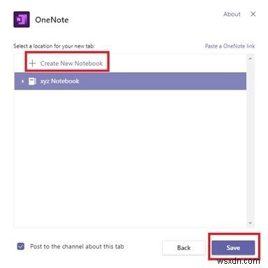 Microsoft Teams에서 OneNote 노트북을 추가하고 활용하는 방법