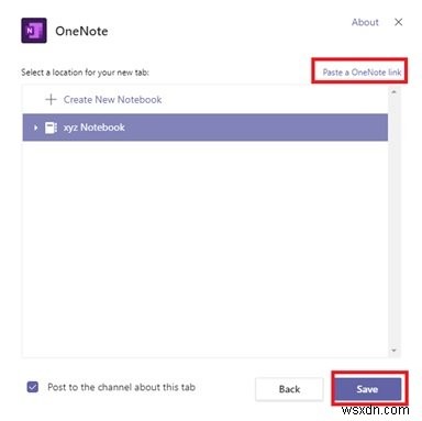 Microsoft Teams에서 OneNote 노트북을 추가하고 활용하는 방법