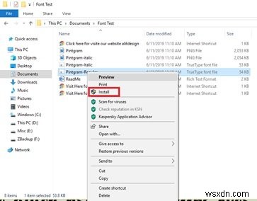 마이크로소프트 오피스(Microsoft Office)에서 새 글꼴 설치·제거하는 방법