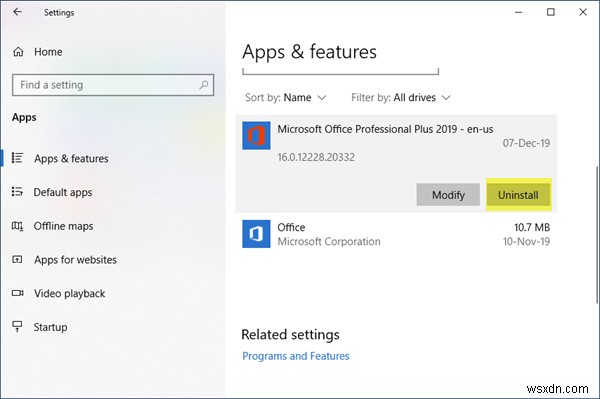 Windows 10에서 Microsoft Office·Office 365 완전히 제거하는 방법 총정리