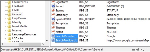 Microsoft Office에서 기본 검색 엔진을 Google로 변경하는 방법