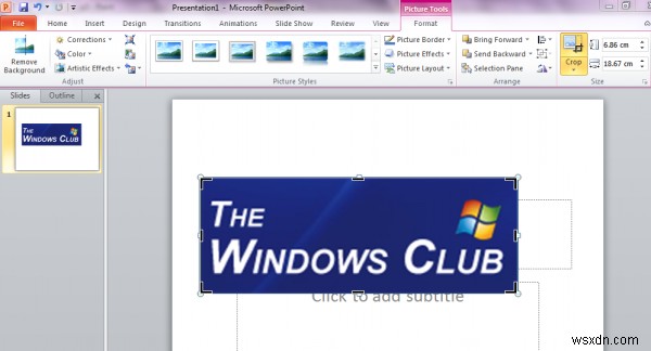 Microsoft PowerPoint에서 이미지 자르는 방법 – 5가지 자르기 옵션 완벽 정리