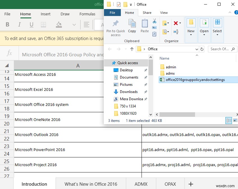 Office 2019·Office 365 ProPlus용 관리 템플릿으로 그룹 정책 설정하기