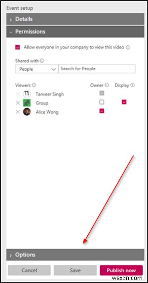Microsoft Stream으로 라이브 이벤트 예약하고 스트리밍하는 방법