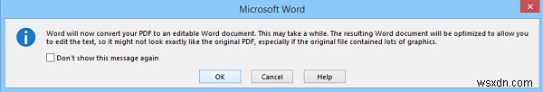 Microsoft Word에서 PDF 파일을 손쉽게 편집하는 방법