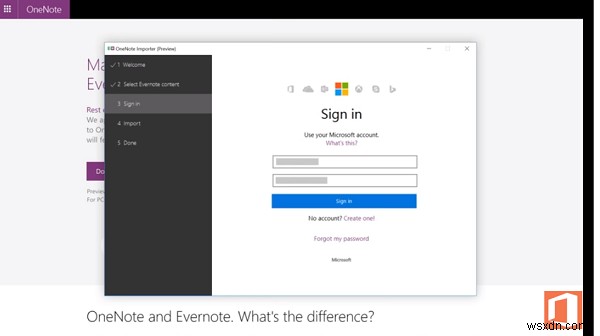 OneNote 가져오기 도구로 Evernote에서 OneNote로 노트 손쉽게 마이그레이션하기