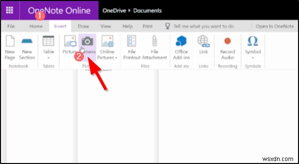 OneNote Online으로 카메라 사진 삽입하기 – 자동 수정, 섹션 링크 복사 등 새 기능 완벽 정리