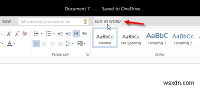Word Online을 200% 활용하는 필수 팁과 요령