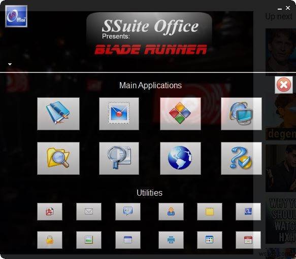 윈도우 10용 무료 휴대용 오피스, SSuite Blade Runner 완벽 리뷰
