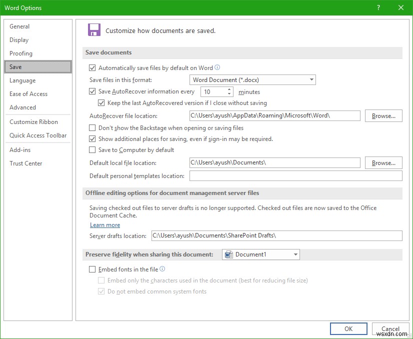 Office 앱 자동 저장 시간 간격 변경 방법 – Word, Excel, PowerPoint 설정 가이드