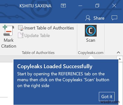 Microsoft Word에서 무료 표절 검사기 추가 기능을 활용하는 방법