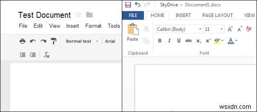 구글 문서(Google Docs) vs MS 워드 온라인(Microsoft Word Online), 무엇이 더 나을까?