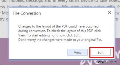 무료로 Word Online으로 PDF 문서 편집하는 방법