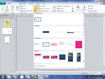Microsoft Publisher로 인사말 카드 디자인하는 방법