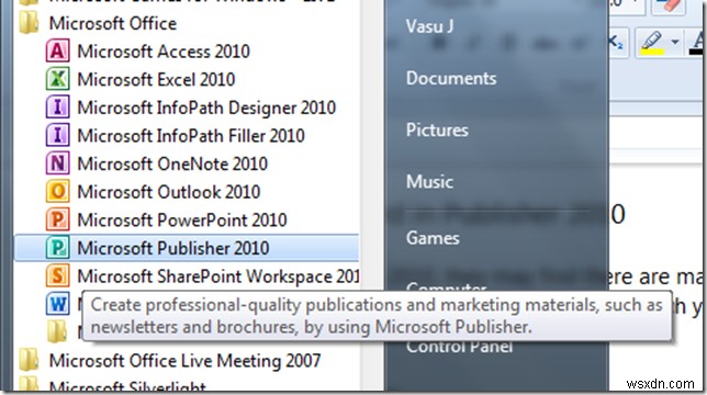 마이크로소프트 퍼블리셔(Microsoft Publisher)로 전문적인 명함 만드는 방법