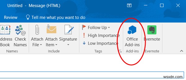Microsoft Outlook 추가 기능 활성화, 비활성화 및 제거하는 방법