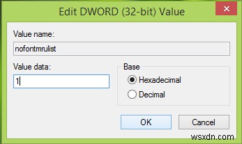 워드(Word)에서 최근 사용한 글꼴(MRU) 목록 숨기는 방법