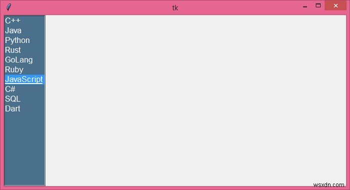 Tkinter 리스트박스(Listbox)를 내용 크기에 맞게 자동 조정하는 방법