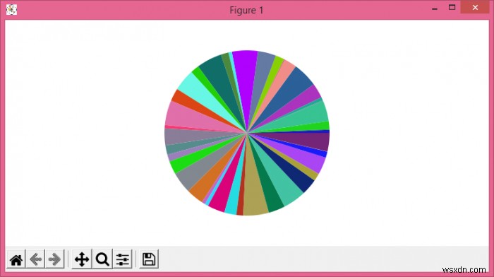 Matplotlib 파이 차트에서 더 많은 색상을 생성하는 방법