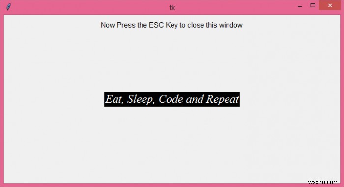 Tkinter에서 Escape 키를 눌러 창을 닫는 방법 – bind() 함수 활용 가이드