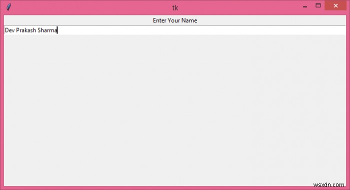 Python Tkinter – Entry 위젯 너비 100%(전체 폭) 설정하는 방법