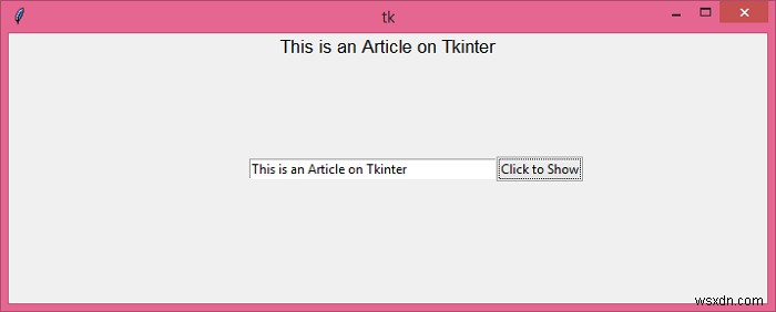 Tkinter Entry 위젯 입력값 가져오기 – get() 메서드 완벽 가이드