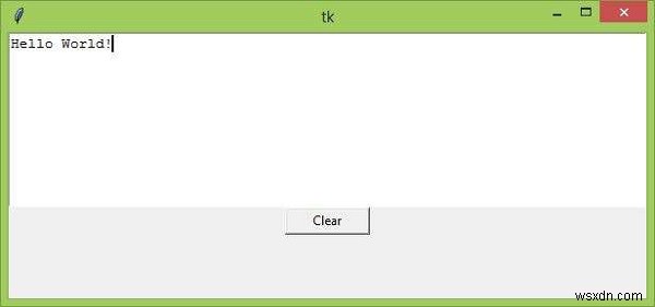 Tkinter Text 위젯의 입력 내용을 지우는 방법