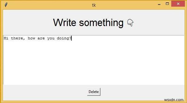 파이썬 Tkinter 텍스트 상자 내용 삭제하는 방법 (delete 메서드 활용법)